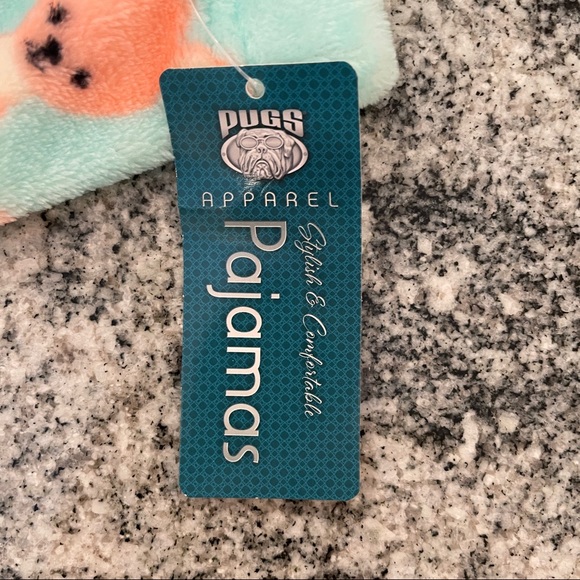 Pugs Intimates & Sleepwear L Plush Fleece Pajama Pants Kangaroo